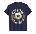 Old Pitch Memories Soccer Ball T-Shirt - Trendy Graphic Unisex - T-Shirt, Sweatshirt, Hoodie