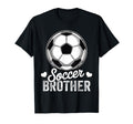 Funny Soccer Brother Mothers Day T-Shirt - Aesthetic Graphic Men Women - T-Shirt, Sweatshirt, Hoodie