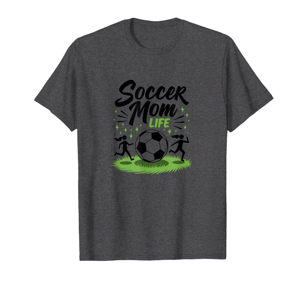Soccer Mom Life Proud Parent Team Sweatshirt - Custom Art Print Men Women - T-Shirt, Sweatshirt, Hoodie