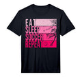 Eat Sleep Soccer Repeat Funny T-Shirt - Casual Everyday Wear Men Women - T-Shirt, Sweatshirt, Hoodie