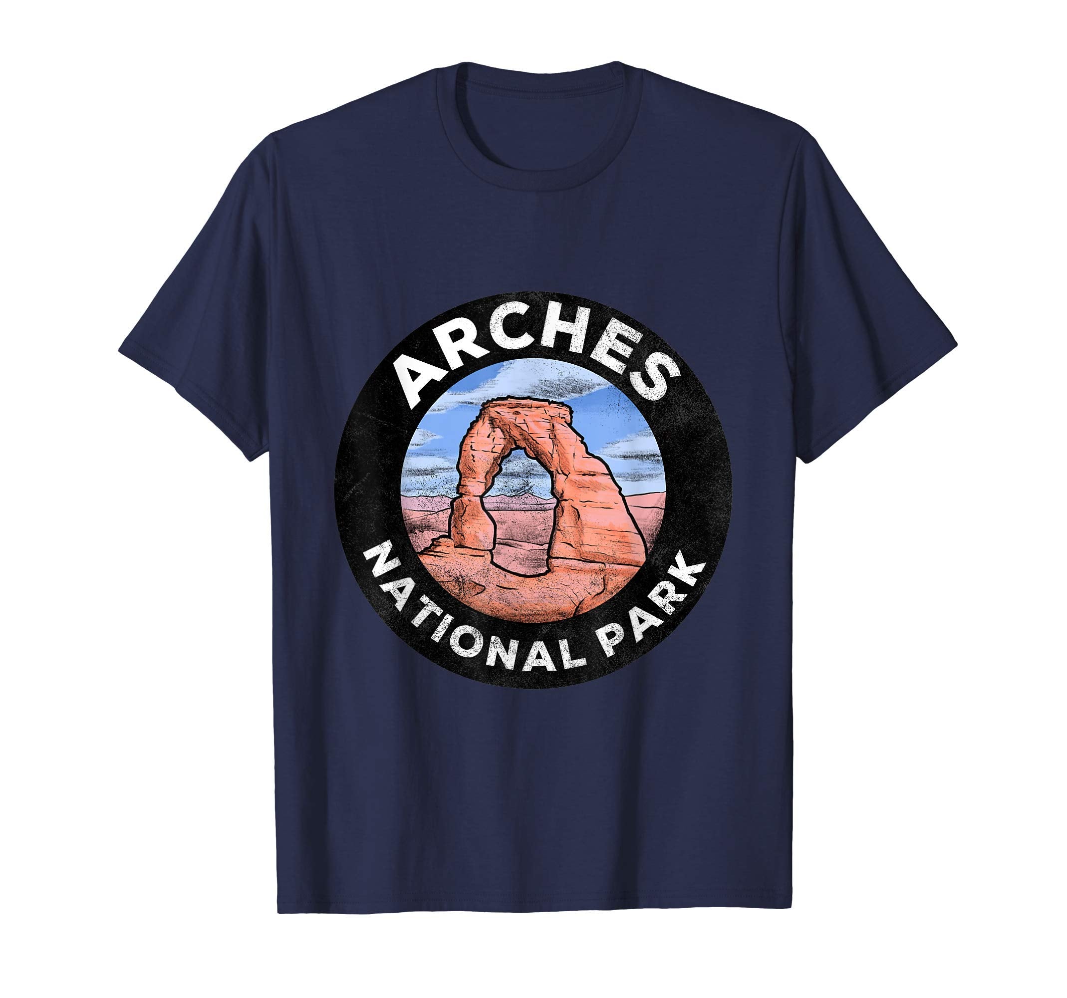 Delicate Arch Badge T-Shirt - Casual Everyday Wear Unisex - T-Shirt, Sweatshirt, Hoodie