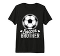 Funny Soccer Brother Mothers Day Tri Blend T-Shirt - Graphic Print Unisex - T-Shirt, Sweatshirt, Hoodie