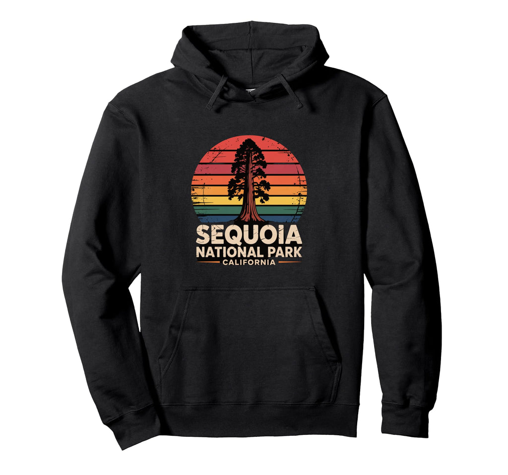 Sequoia National Park California Tree Hoodie - Streetwear Style Men Women - T-Shirt, Sweatshirt, Hoodie
