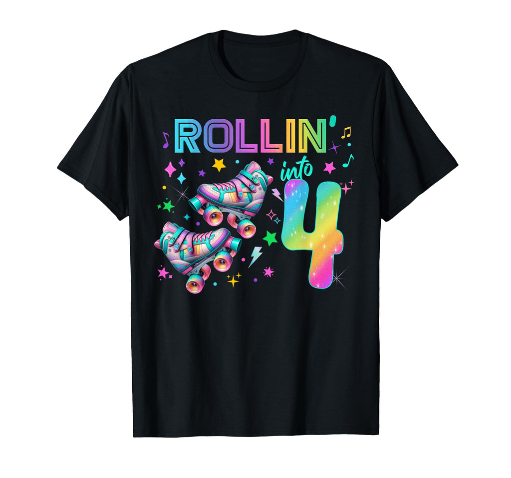 Roller Skates Birthday Outfit T-Shirt - Graphic Print for Adults - T-Shirt, Sweatshirt, Hoodie