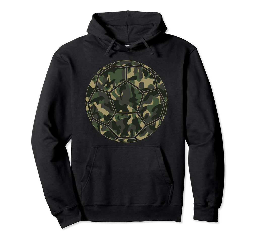 Soccer Player Camo Soccer Lover Hoodie - Unique Graphic Men Women - T-Shirt, Sweatshirt, Hoodie
