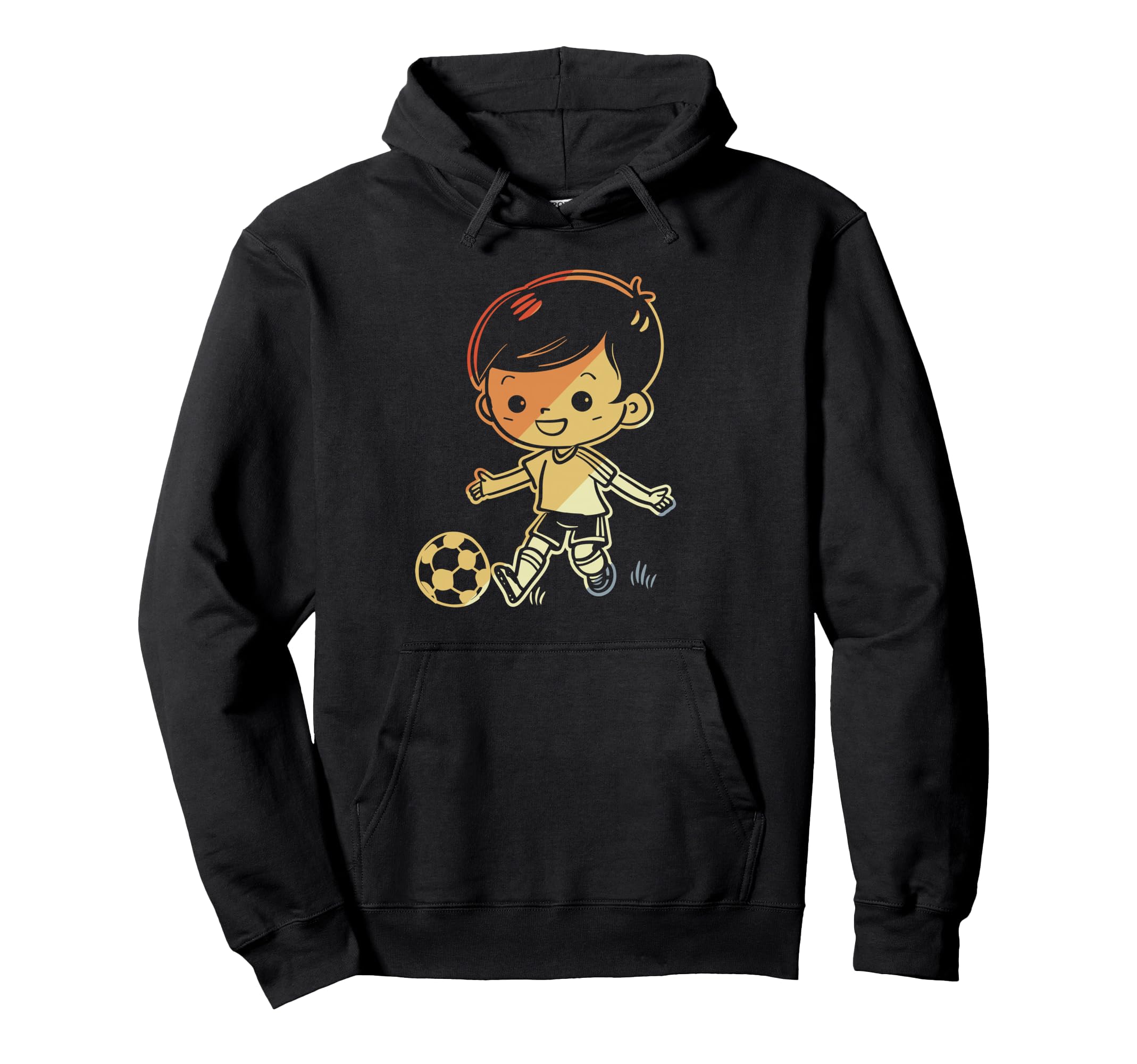 Little Soccer Hoodie - Minimalist Print for Adults - T-Shirt, Sweatshirt, Hoodie
