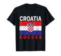 Croatian Soccer Flag Croatia Football T-Shirt - Casual Everyday Wear Unisex - T-Shirt, Sweatshirt, Hoodie
