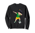 Brazil Flag Patriotic Soccer Brazilian Sweatshirt - Graphic Print Unisex - T-Shirt, Sweatshirt, Hoodie