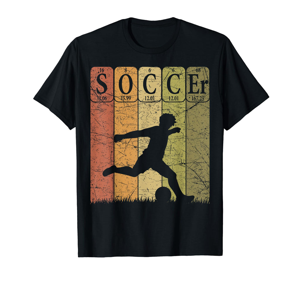 Soccer Periodic Table Elements Soccer T-Shirt - Unique Graphic Men Women - T-Shirt, Sweatshirt, Hoodie