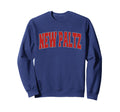 New Paltz Ny New York Varsity Sweatshirt - Fun Novelty Design for Adults - T-Shirt, Sweatshirt, Hoodie
