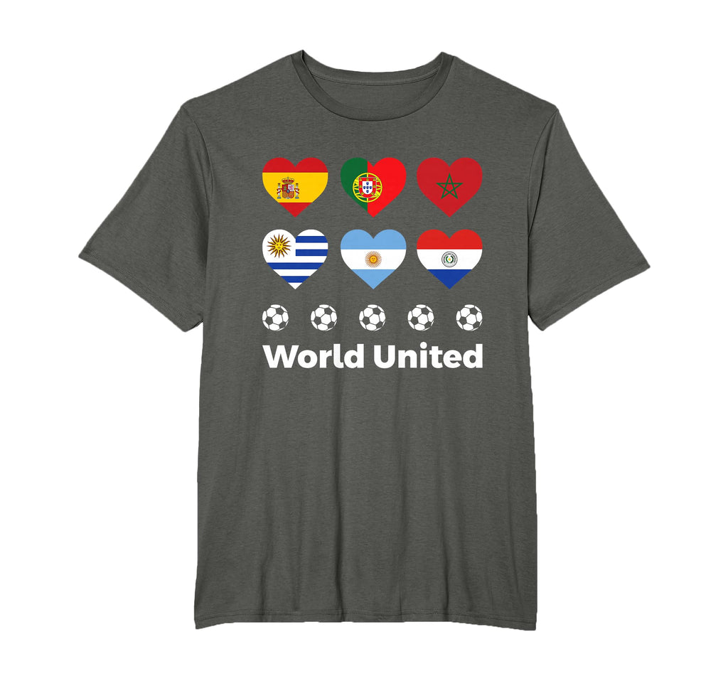 Soccer Football Tournament World T-Shirt - Casual Everyday Wear Men Women - T-Shirt, Sweatshirt, Hoodie
