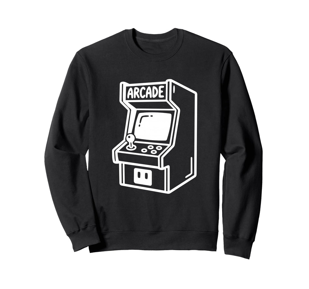 Arcade Cabinet Gamer Aesthetic Sweatshirt - Aesthetic Graphic Men Women - T-Shirt, Sweatshirt, Hoodie