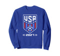 American Flag Soccer Soccer 2027 Sweatshirt - Minimalist Print Unisex - T-Shirt, Sweatshirt, Hoodie