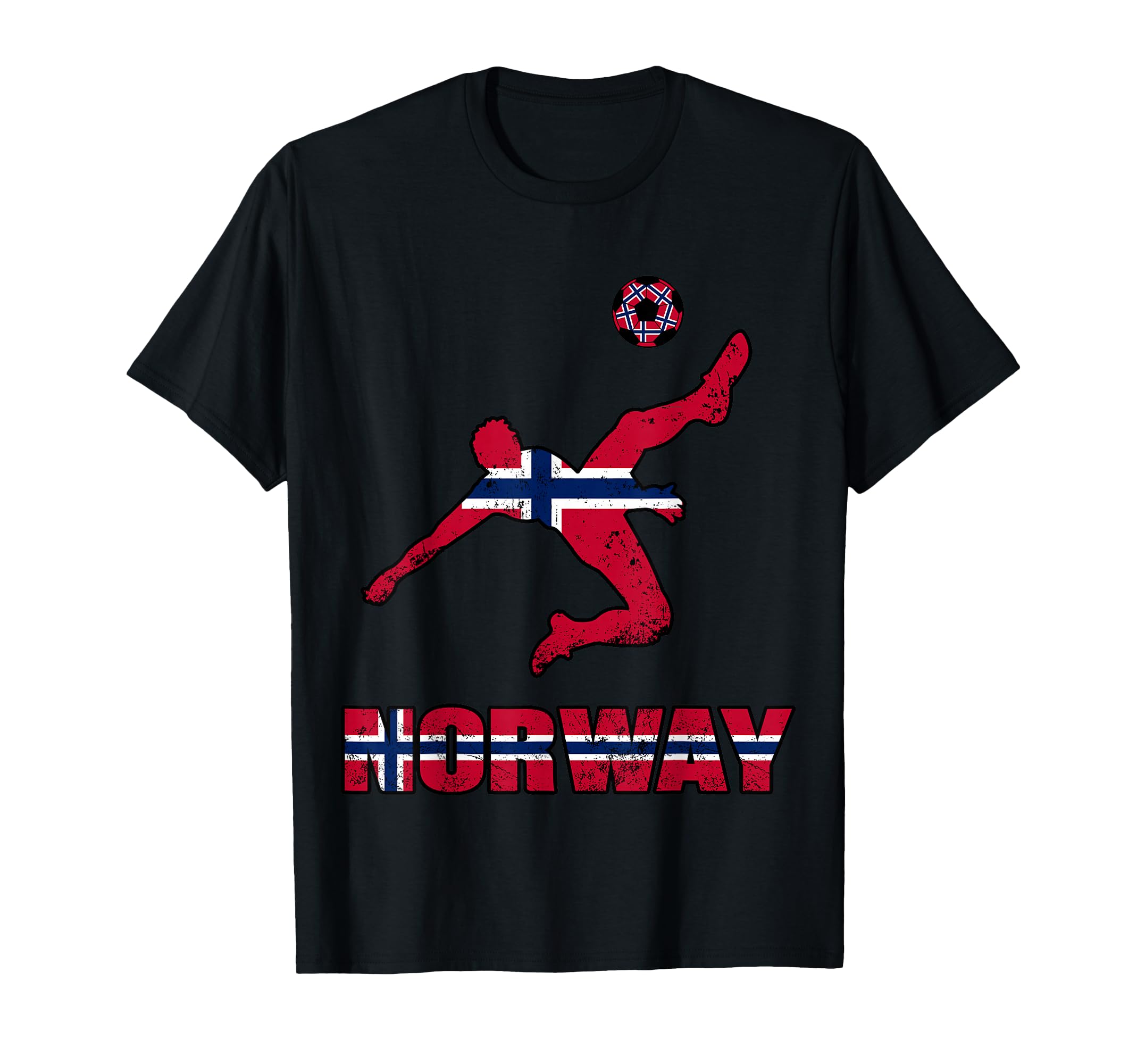 Norway Football Soccer Game Player Fan T-Shirt - Trendy Graphic Men Women - T-Shirt, Sweatshirt, Hoodie