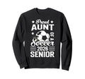 Proud Aunt Soccer Senior 2026 Sweatshirt - Novelty Apparel Unisex - T-Shirt, Sweatshirt, Hoodie