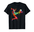 Watercolor Soccer Trapping Rainbow T-Shirt - Unique Graphic for Adults - T-Shirt, Sweatshirt, Hoodie