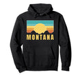 Montana Nature Sunset Hoodie - Graphic Print Unisex - T-Shirt, Sweatshirt, Hoodie