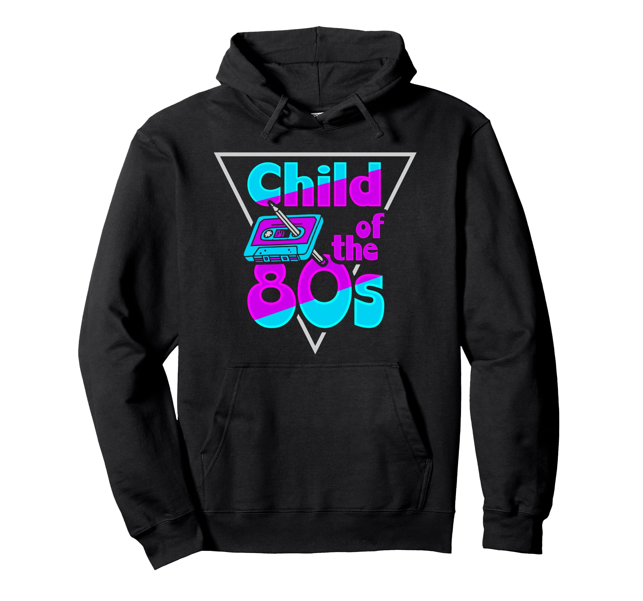 80S Cassette Tape 80S Party Hoodie - Fun Novelty Design for Adults - T-Shirt, Sweatshirt, Hoodie