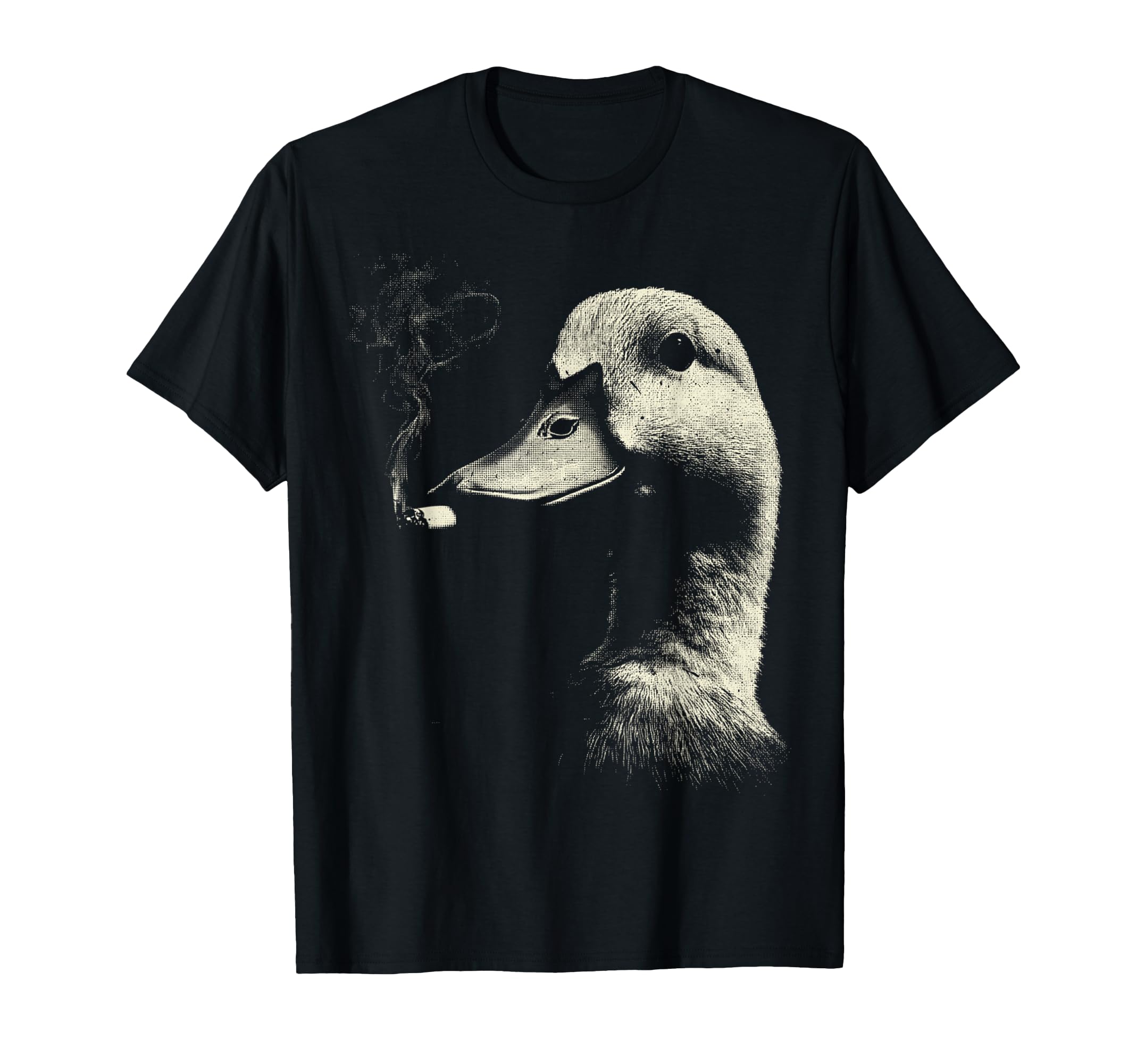 Funny Duck Smoking Cigarette Meme T-Shirt - Casual Everyday Wear Men Women - T-Shirt, Sweatshirt, Hoodie