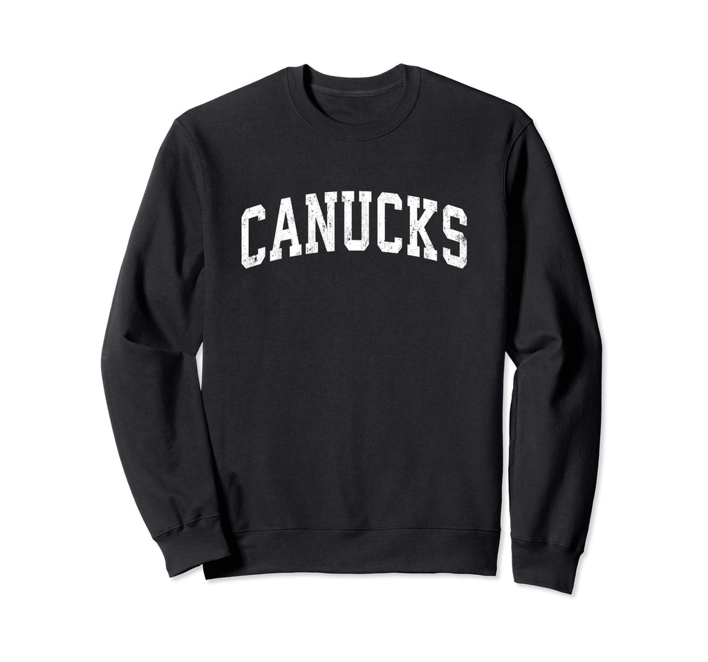 Canucks Mascot Athletic Sports Sweatshirt - Casual Everyday Wear Men Women - T-Shirt, Sweatshirt, Hoodie
