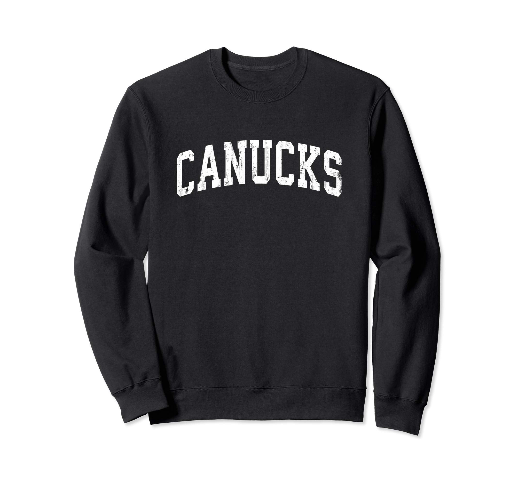 Canucks Mascot Athletic Sports Sweatshirt - Casual Everyday Wear Men Women - T-Shirt, Sweatshirt, Hoodie