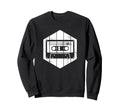 80S Cassette Tape Drawing Steamwave Sweatshirt - Custom Art Print Men Women - T-Shirt, Sweatshirt, Hoodie