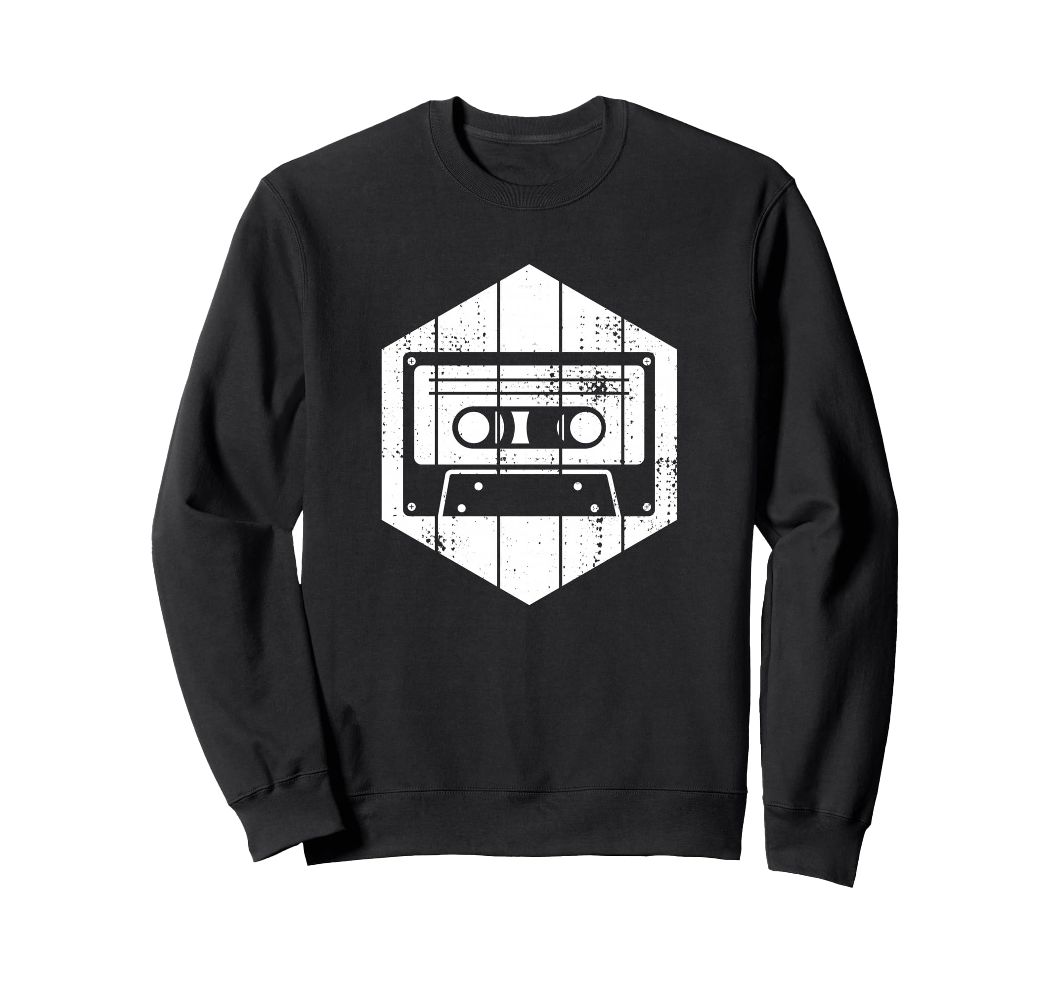 80S Cassette Tape Drawing Steamwave Sweatshirt - Custom Art Print Men Women - T-Shirt, Sweatshirt, Hoodie