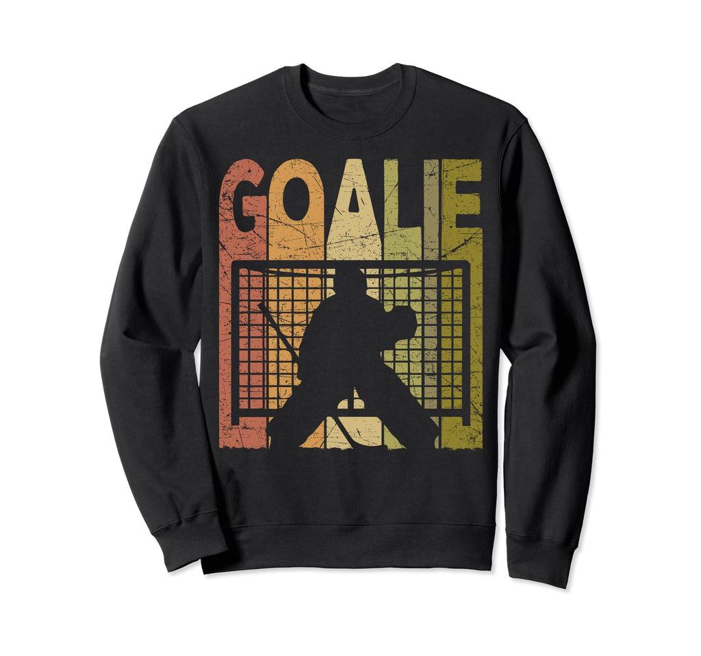 Ice Hockey Goalie Ice Hockey Sweatshirt - Fun Novelty Design Unisex - T-Shirt, Sweatshirt, Hoodie