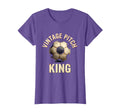 Pitch King Soccer Ball T-Shirt - Fun Novelty Design for Adults - T-Shirt, Sweatshirt, Hoodie
