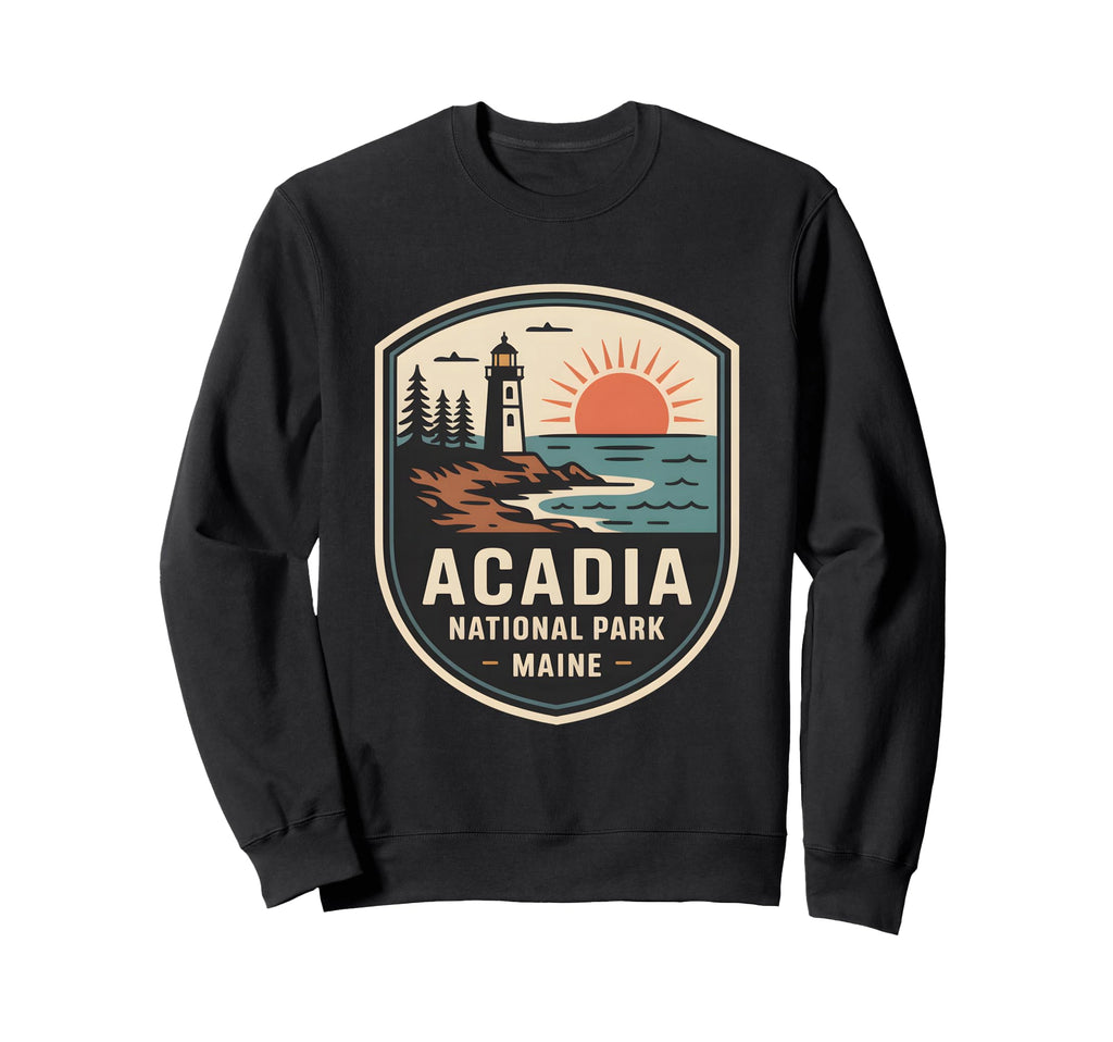 Acadia National Park Maine Sweatshirt - Casual Everyday Wear Men Women - T-Shirt, Sweatshirt, Hoodie
