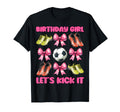Birthday Lets Kick It Soccer Mom Mama T-Shirt - Custom Art Print Unisex - T-Shirt, Sweatshirt, Hoodie