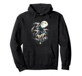 Mooing 3 Cow Moon Funny 80S 90S Hoodie - Custom Art Print Men Women - T-Shirt, Sweatshirt, Hoodie