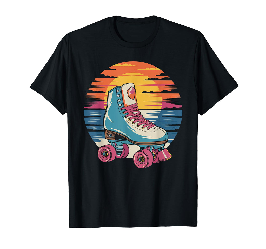 Colorful Roller Skate Lineup T-Shirt - Custom Art Print Unisex - T-Shirt, Sweatshirt, Hoodie