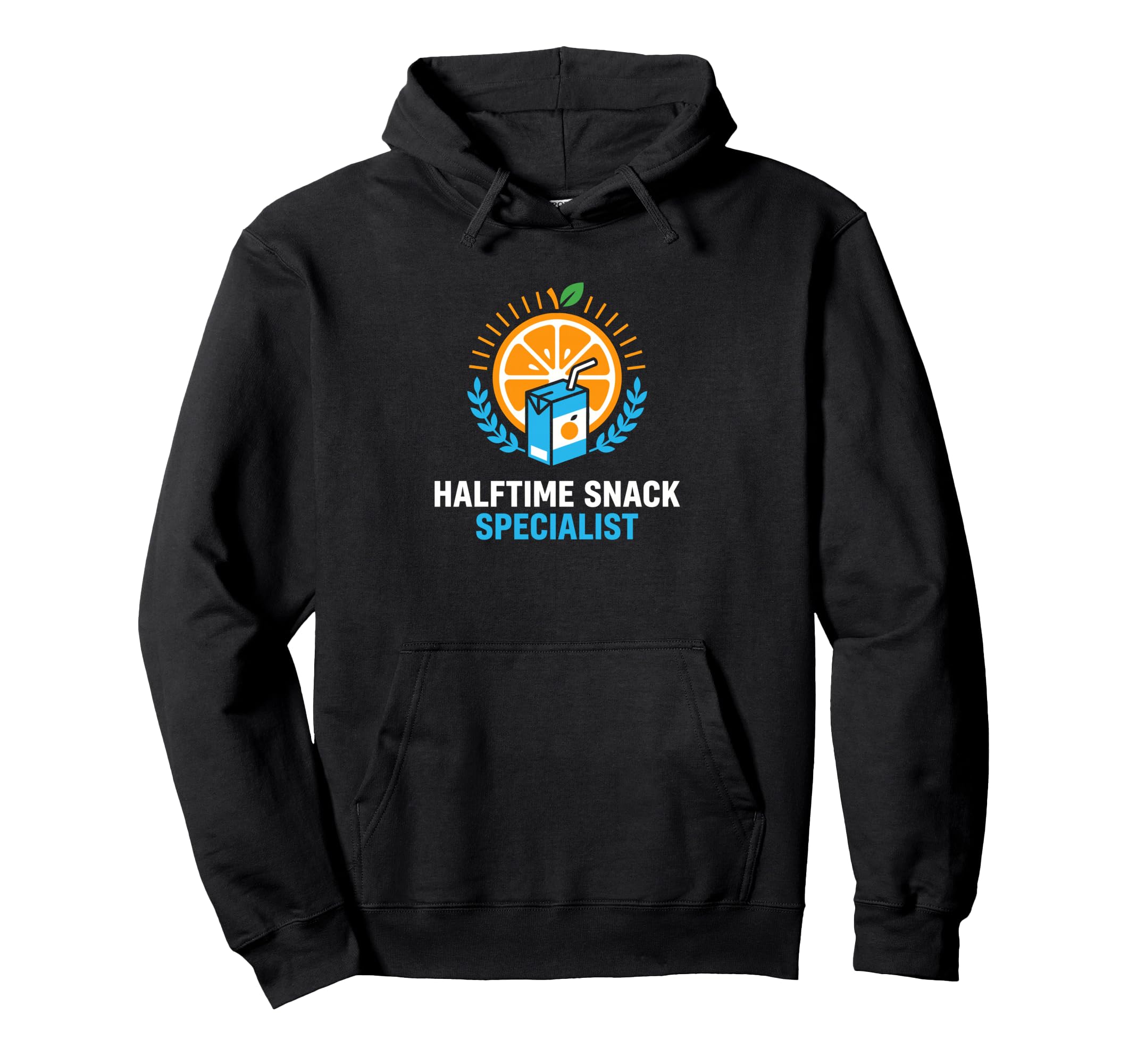 Halftime Snack Specialist Sports Mom Hoodie - Novelty Apparel for Adults - T-Shirt, Sweatshirt, Hoodie