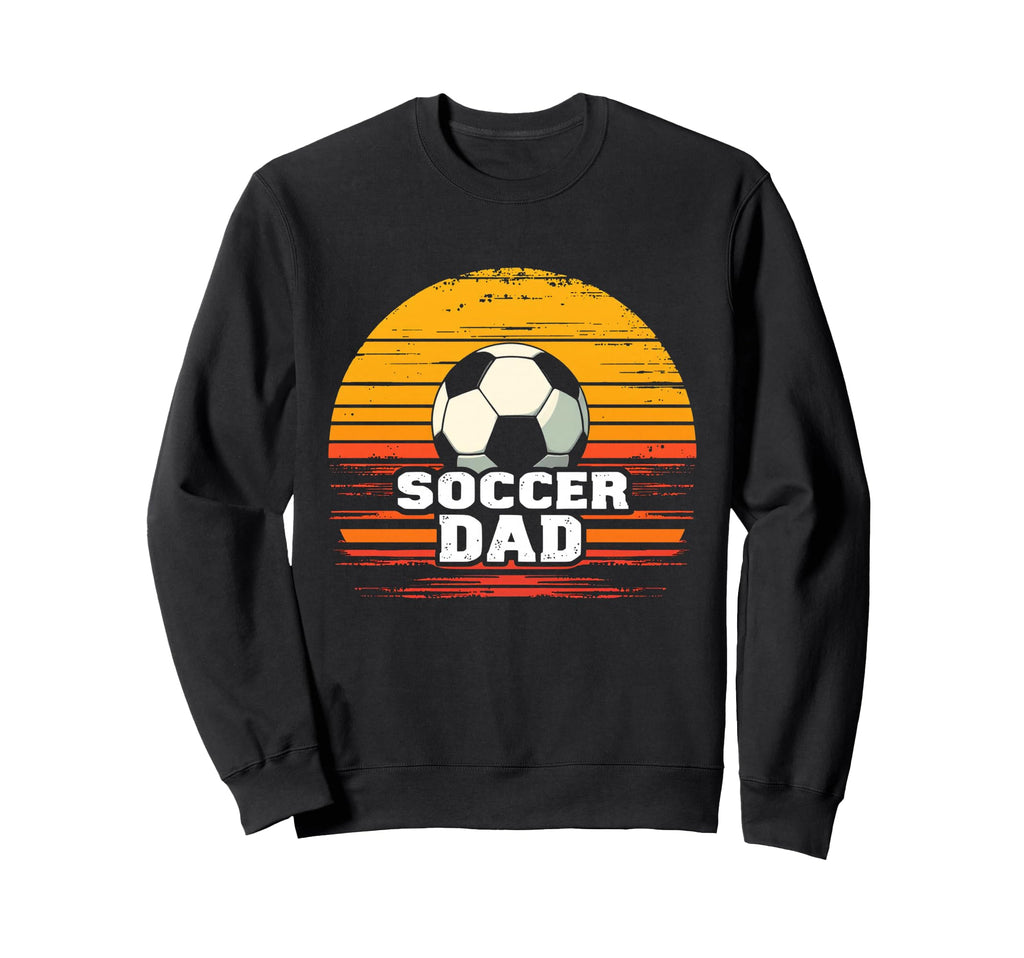 Soccer Dad Sweatshirt - Minimalist Print Men Women - T-Shirt, Sweatshirt, Hoodie