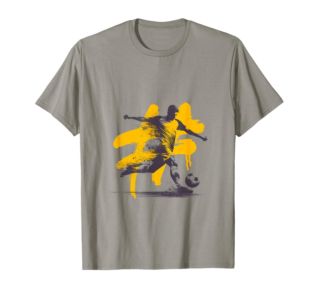 Soccer Player Motion Soccer T-Shirt - Fun Novelty Design Men Women - T-Shirt, Sweatshirt, Hoodie