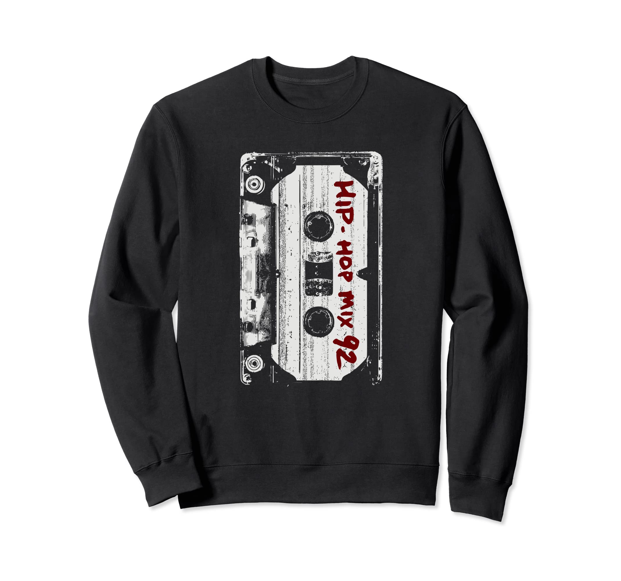 Hip Hop Rap Mixtape Cassette Dj 90S Sweatshirt - Graphic Print for Adults - T-Shirt, Sweatshirt, Hoodie