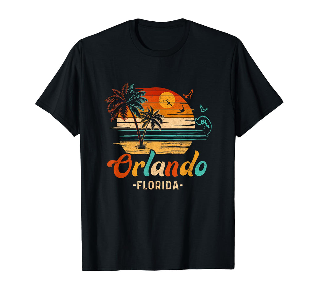 Orlando Florida Vacation 2026 T-Shirt - Custom Art Print for Adults - T-Shirt, Sweatshirt, Hoodie
