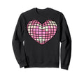 Danish Pastel Aesthetic Heart Disco Sweatshirt - Custom Art Print Unisex - T-Shirt, Sweatshirt, Hoodie