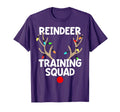 Running Reindeer Training Squad T-Shirt - Casual Everyday Wear Men Women - T-Shirt, Sweatshirt, Hoodie