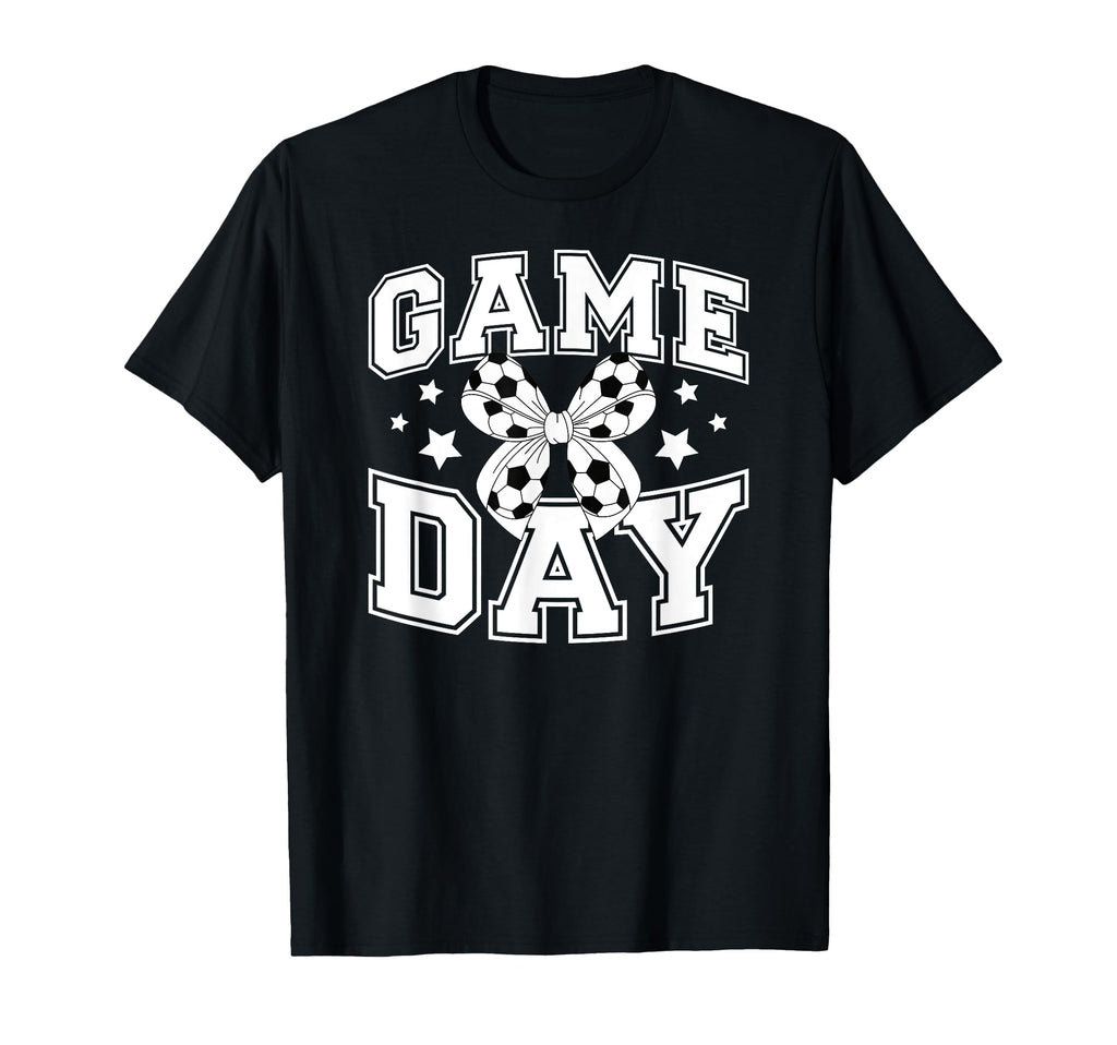 Game Day Coquette Soccer Game Day Soccer T-Shirt - Streetwear Style Unisex - T-Shirt, Sweatshirt, Hoodie