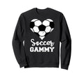 Soccer Gammy Funny Soccer Heart Sweatshirt - Novelty Apparel Men Women - T-Shirt, Sweatshirt, Hoodie