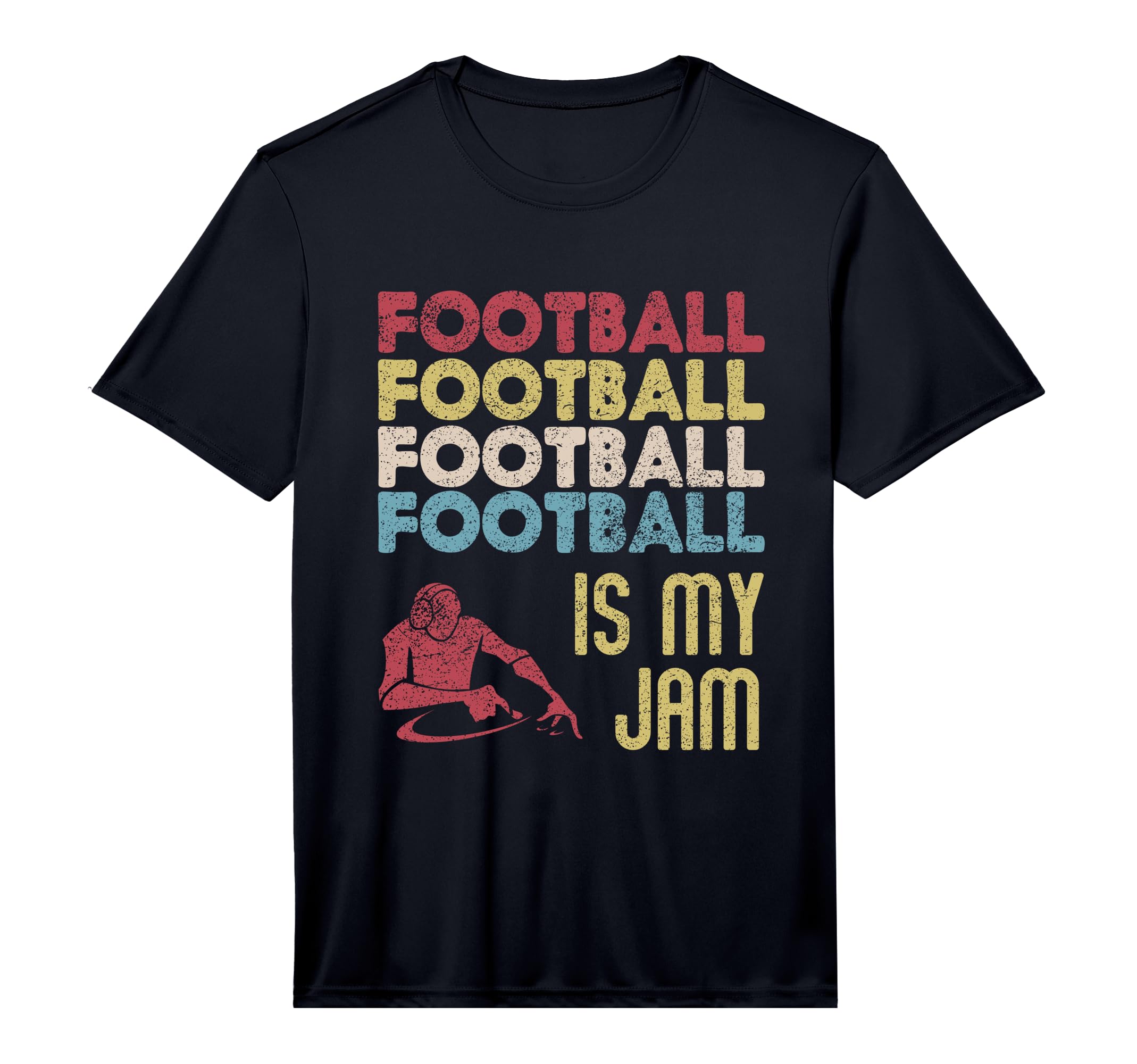 Mens Football Is My Jam Fun Sport T-Shirt - Streetwear Style Men Women - T-Shirt, Sweatshirt, Hoodie