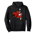 Funny Soccer Santa Claus Bicycle Kick Hoodie - Streetwear Style Unisex - T-Shirt, Sweatshirt, Hoodie