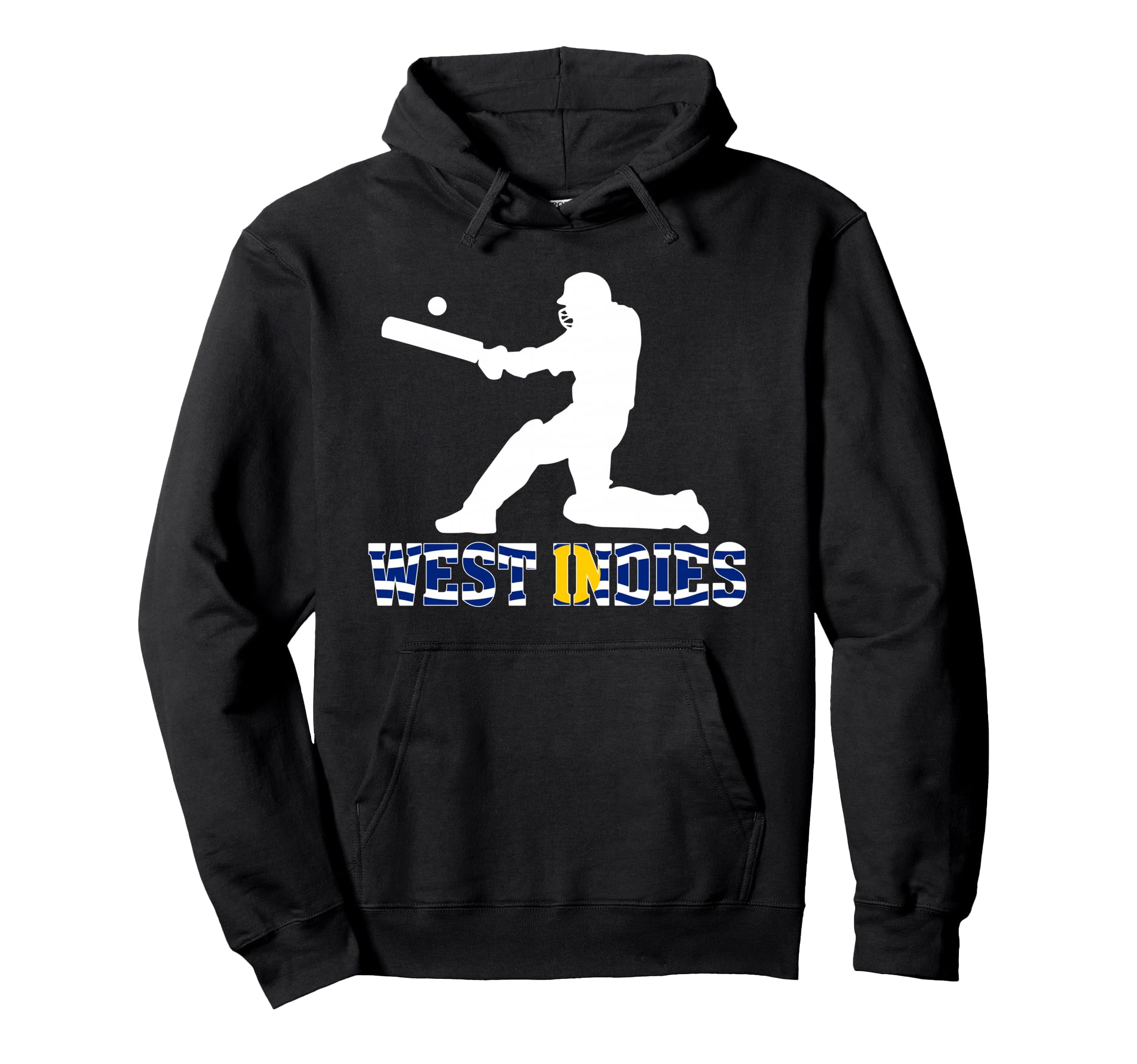 West Indies Cricket Fan Jersey 2026 Hoodie - Fun Novelty Design Unisex - T-Shirt, Sweatshirt, Hoodie
