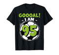 95 Year Old Birthday Soccer Themed 95Thb T-Shirt - Unique Graphic Unisex - T-Shirt, Sweatshirt, Hoodie