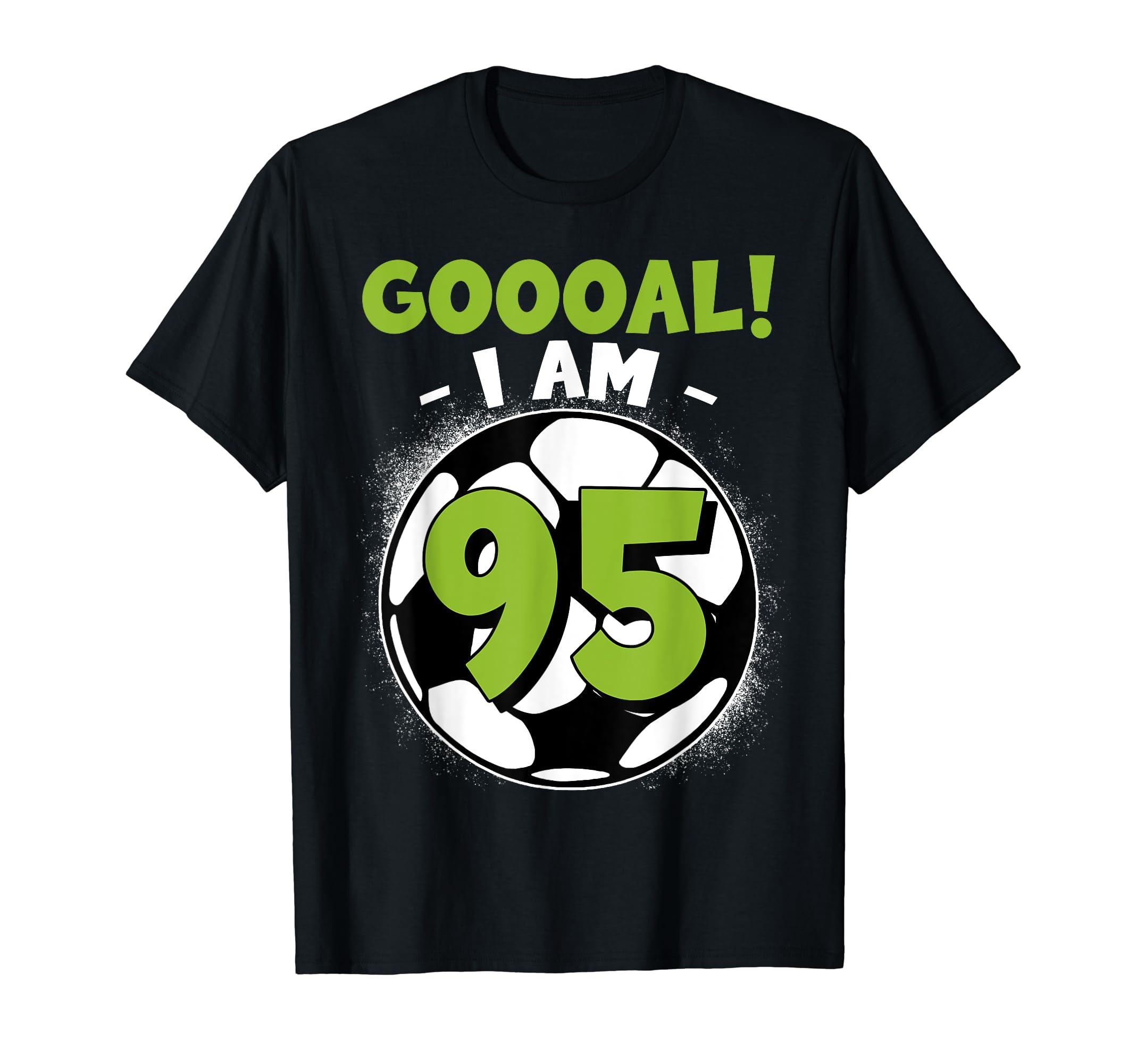 95 Year Old Birthday Soccer Themed 95Thb T-Shirt - Unique Graphic Unisex - T-Shirt, Sweatshirt, Hoodie