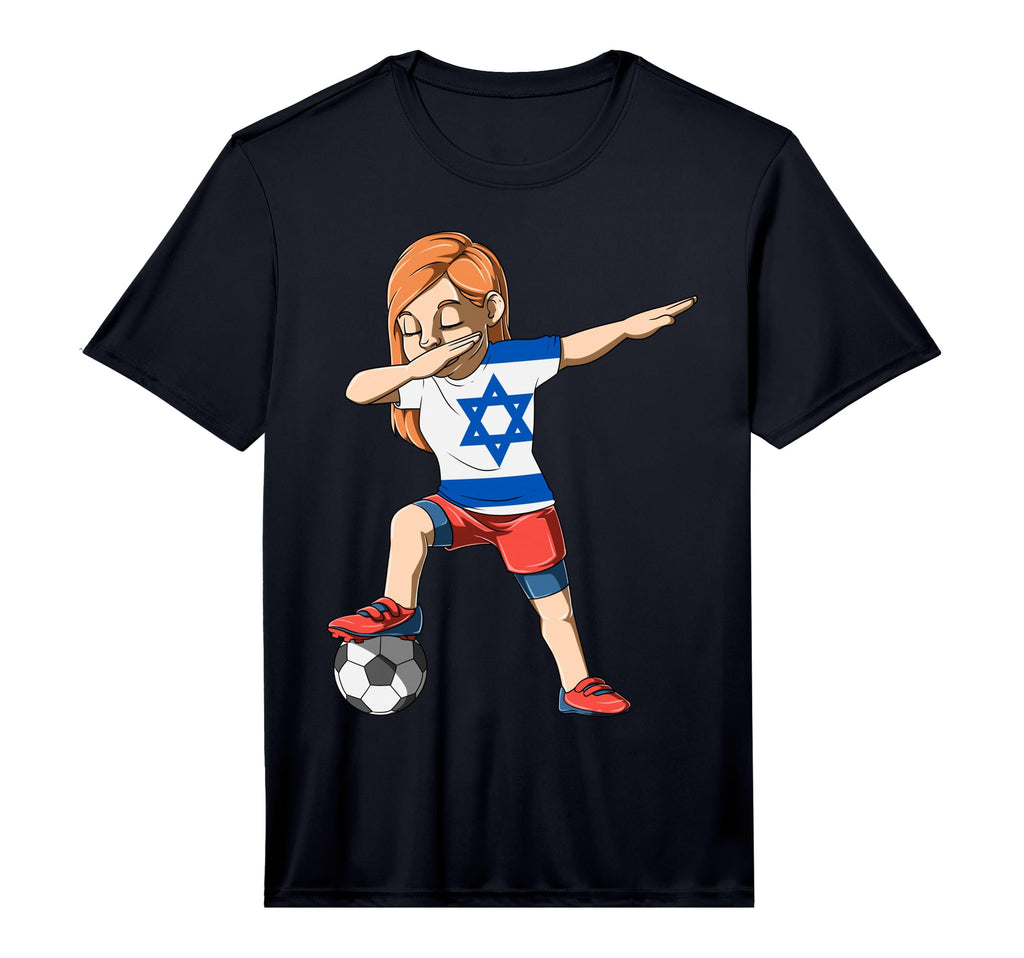 Dabbing Soccer Israel Jersey Israeli T-Shirt - Unique Graphic for Adults - T-Shirt, Sweatshirt, Hoodie
