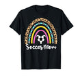 Soccer Mom Boho Rainbow Funny Soccer T-Shirt - Custom Art Print Men Women - T-Shirt, Sweatshirt, Hoodie