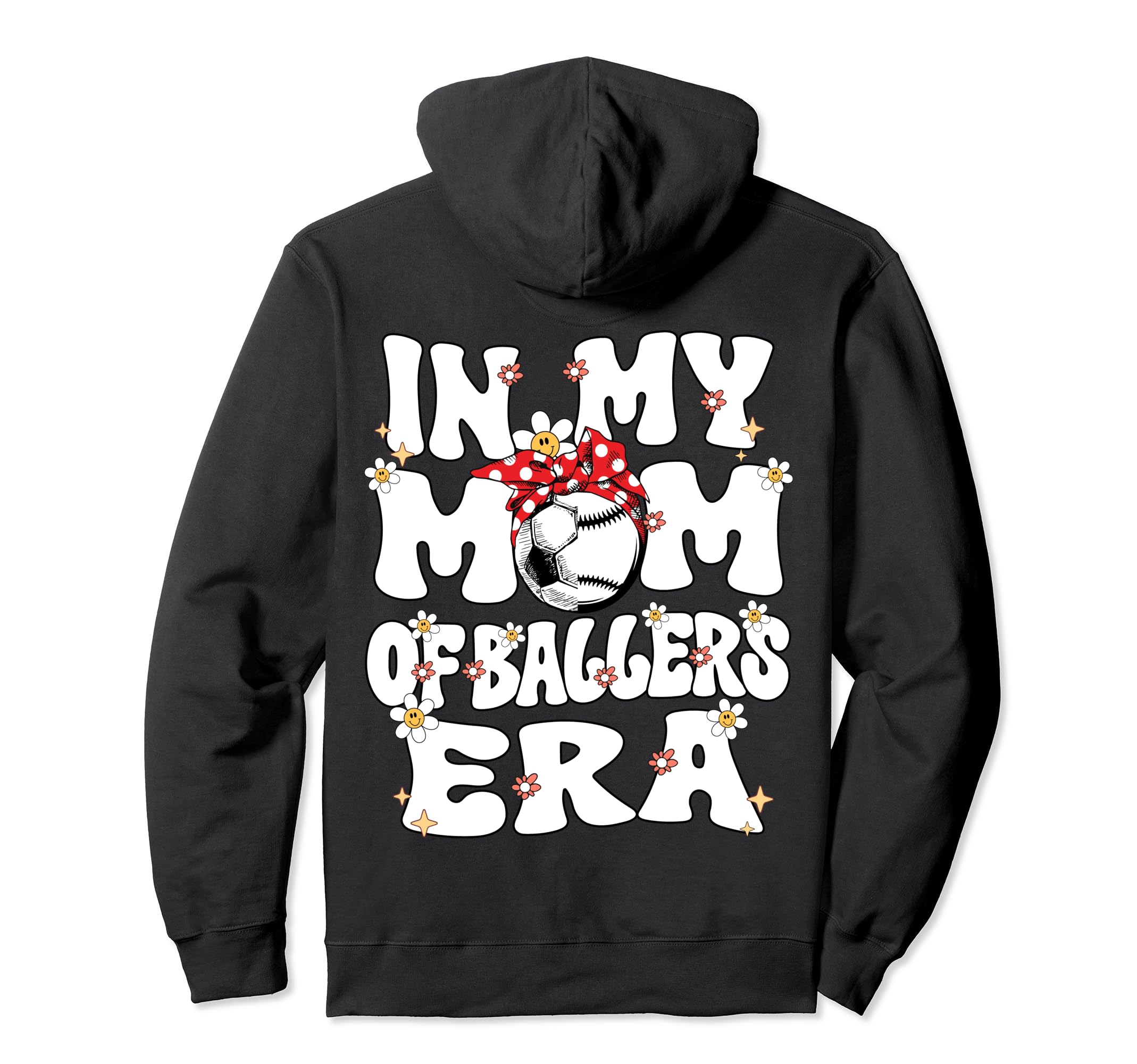 My Mom Baller Era Baseball Soccer Mom Hoodie - Minimalist Print for Adults - T-Shirt, Sweatshirt, Hoodie